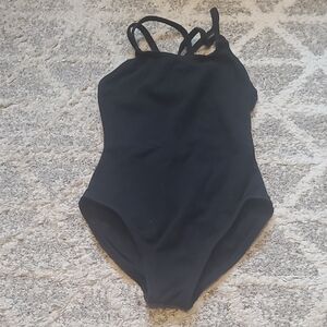 10 for $25 - Capezio Girls 4 Black Body Suit / Leotard